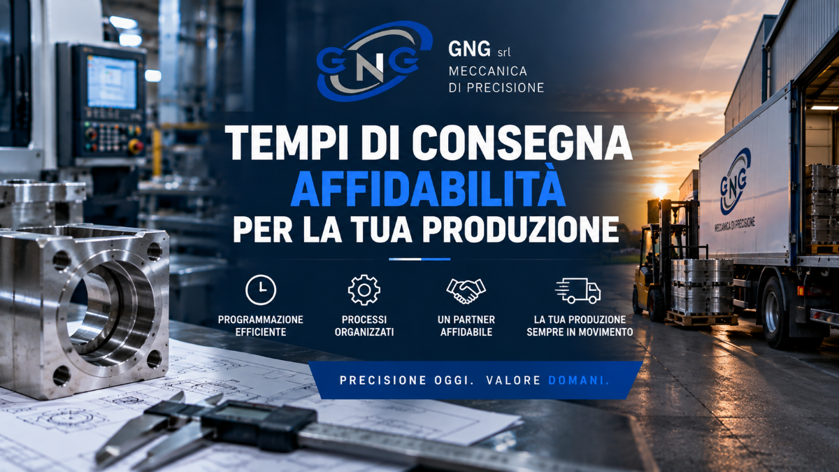 Tempi di consegna e lavorazioni meccaniche: scopri perché organizzazione, programmazione e affidabilità sono decisive nella scelta di un partner industriale. | GNG Meccanica Srl Carpenteria Meccanica Industriale Parma Bologna Milano Verona Genova Firenze