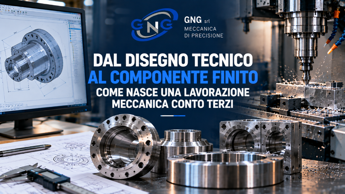 Dal disegno tecnico al componente finito: scopri come GNG Meccanica gestisce una lavorazione meccanica conto terzi e la produzione su disegno. | GNG Meccanica Srl Carpenteria Meccanica Industriale Parma Bologna Milano Verona Genova Firenze